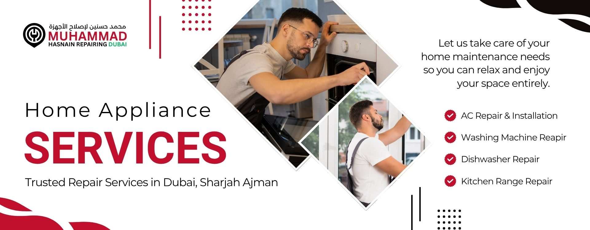 home appliance repair dubai