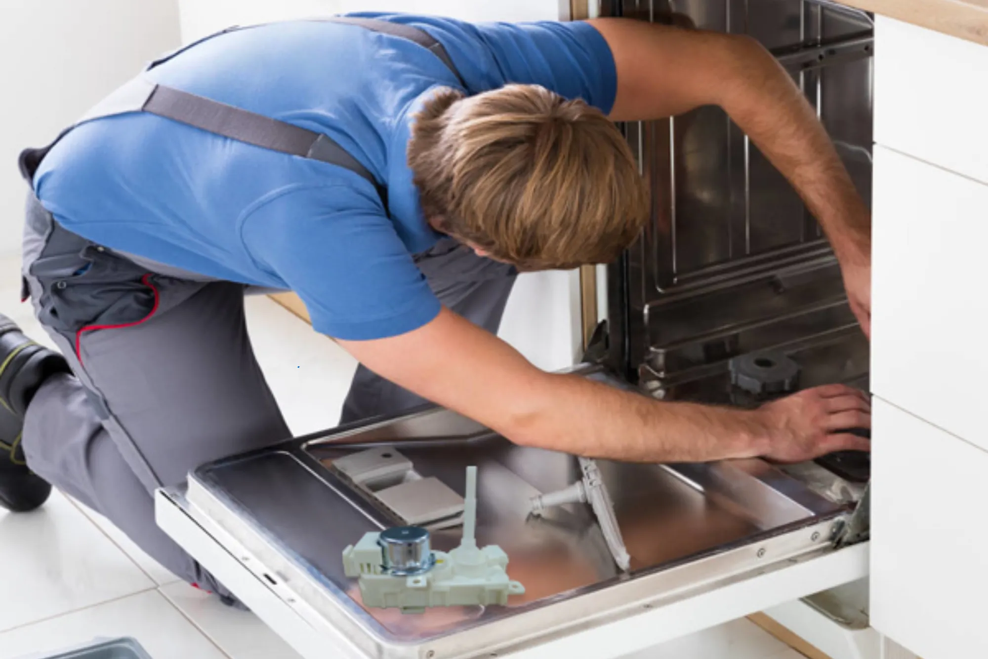 How to Replace a Dishwasher Door Grommet