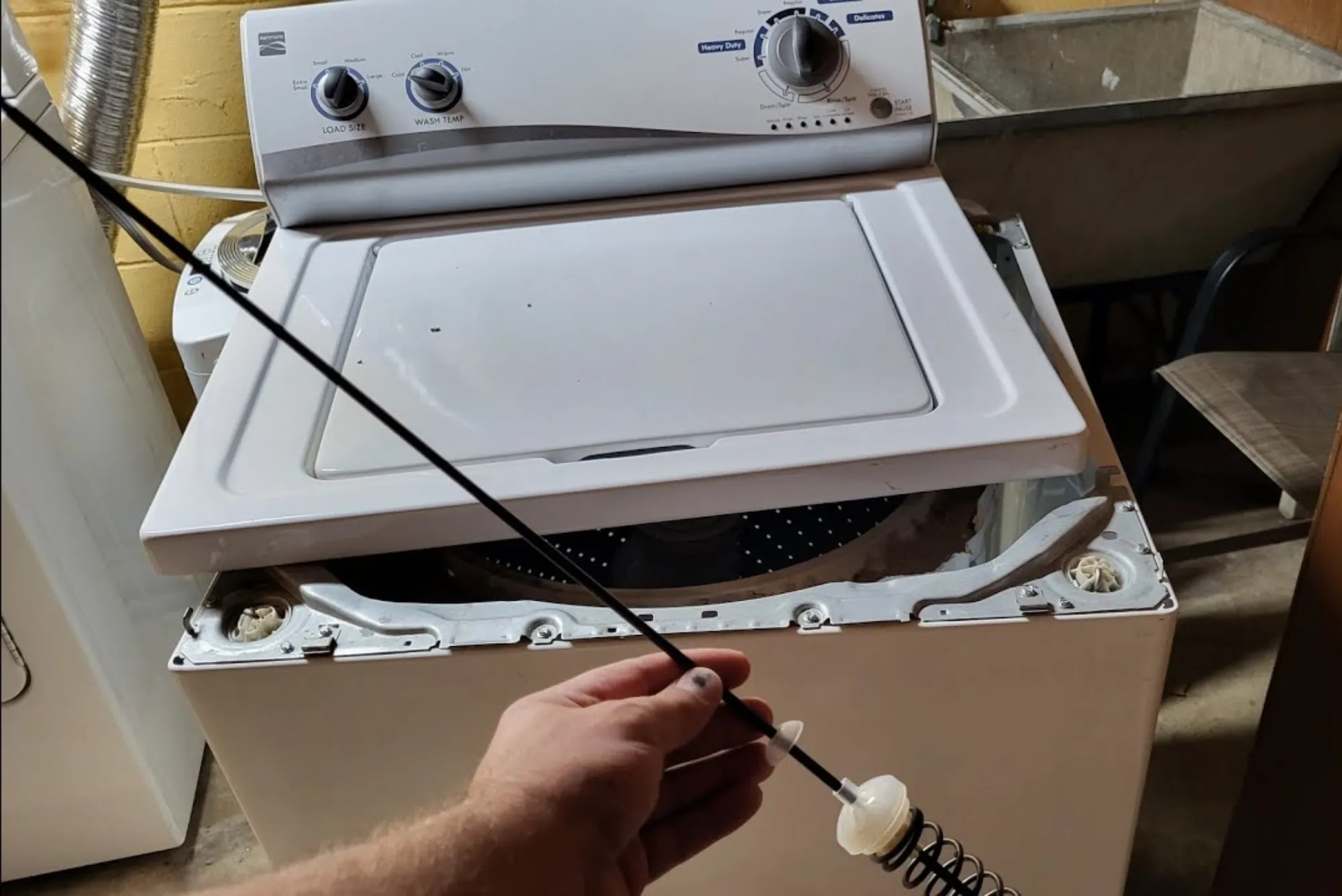 How to Replace Washing Machine Suspension Rods