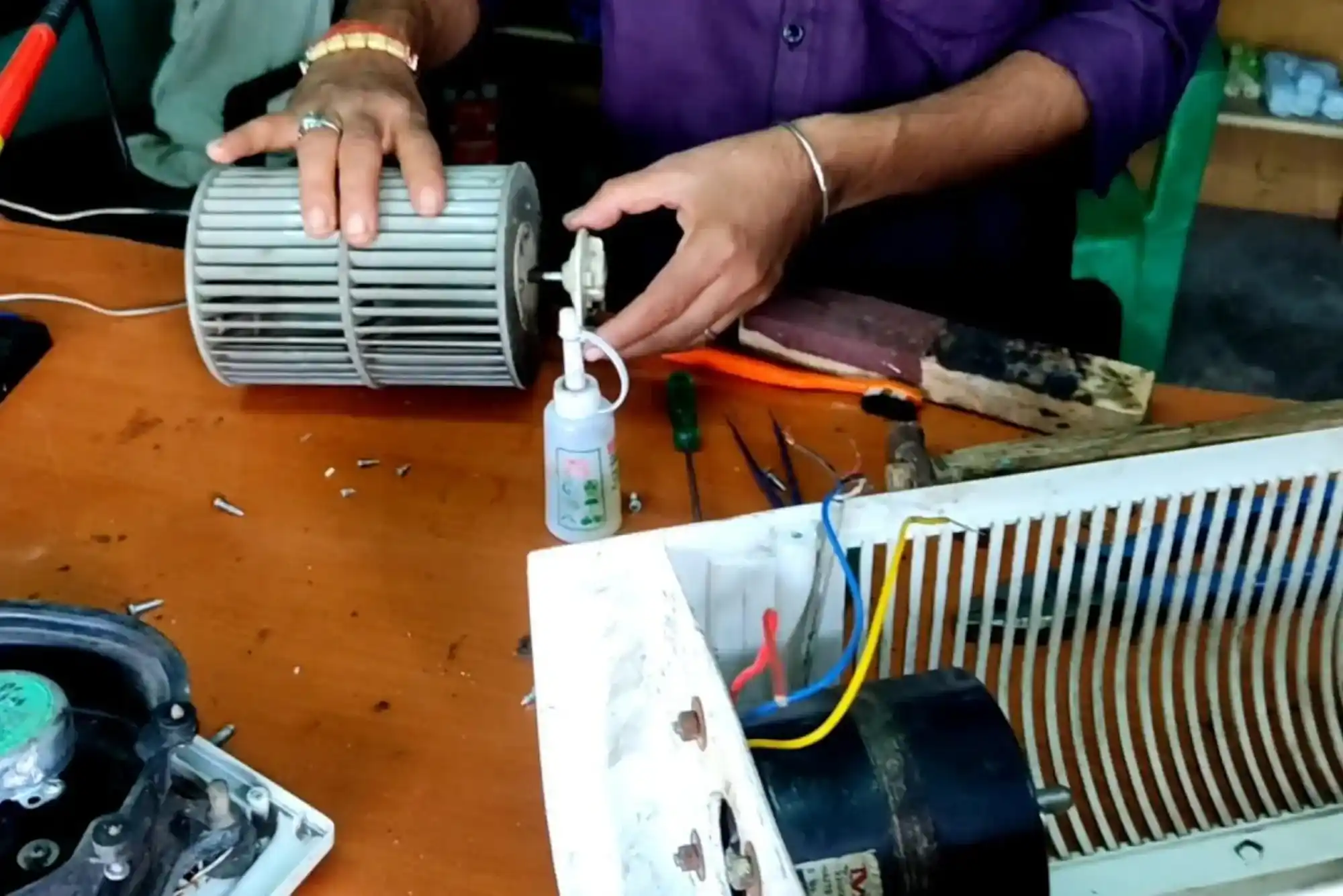 Drying Unit Airflow Motor Repair