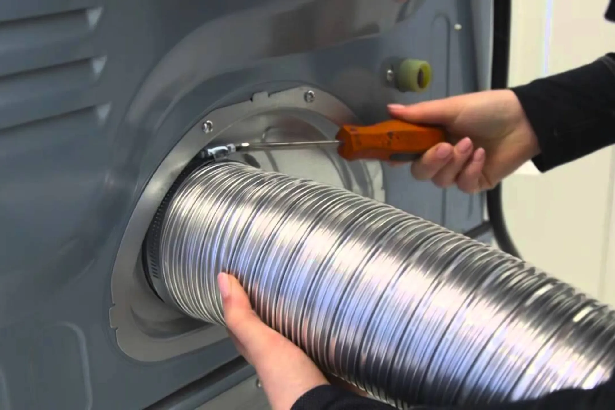 Dryer Vent Elbow Installation