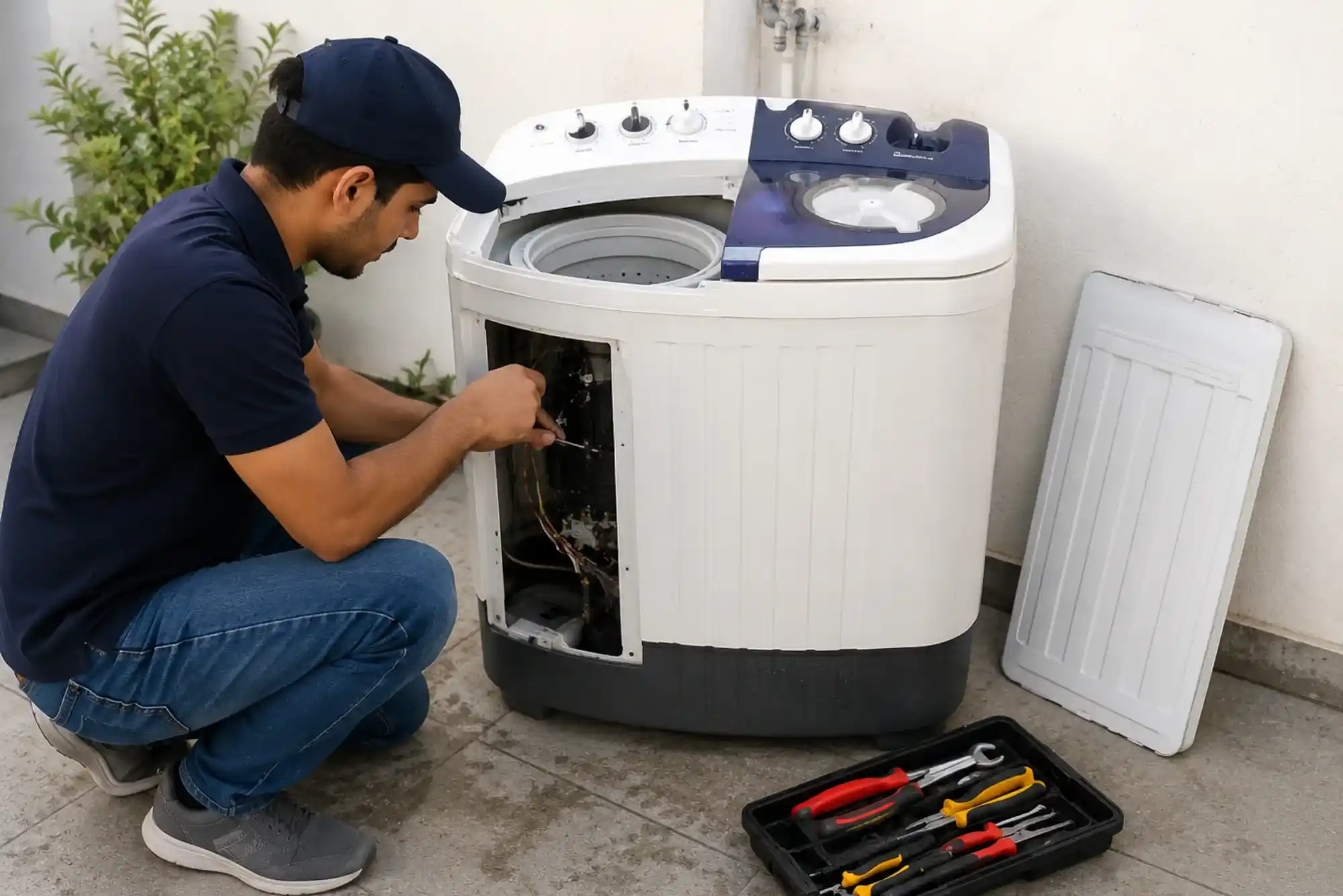 Semi Automatic Washing Machine Repair